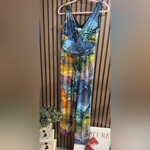 Pappagallo Patterned‎ Jumpsuit Sz S